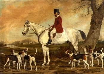 unknow artist Classical hunting fox, Equestrian and Beautiful Horses, 037. Spain oil painting art